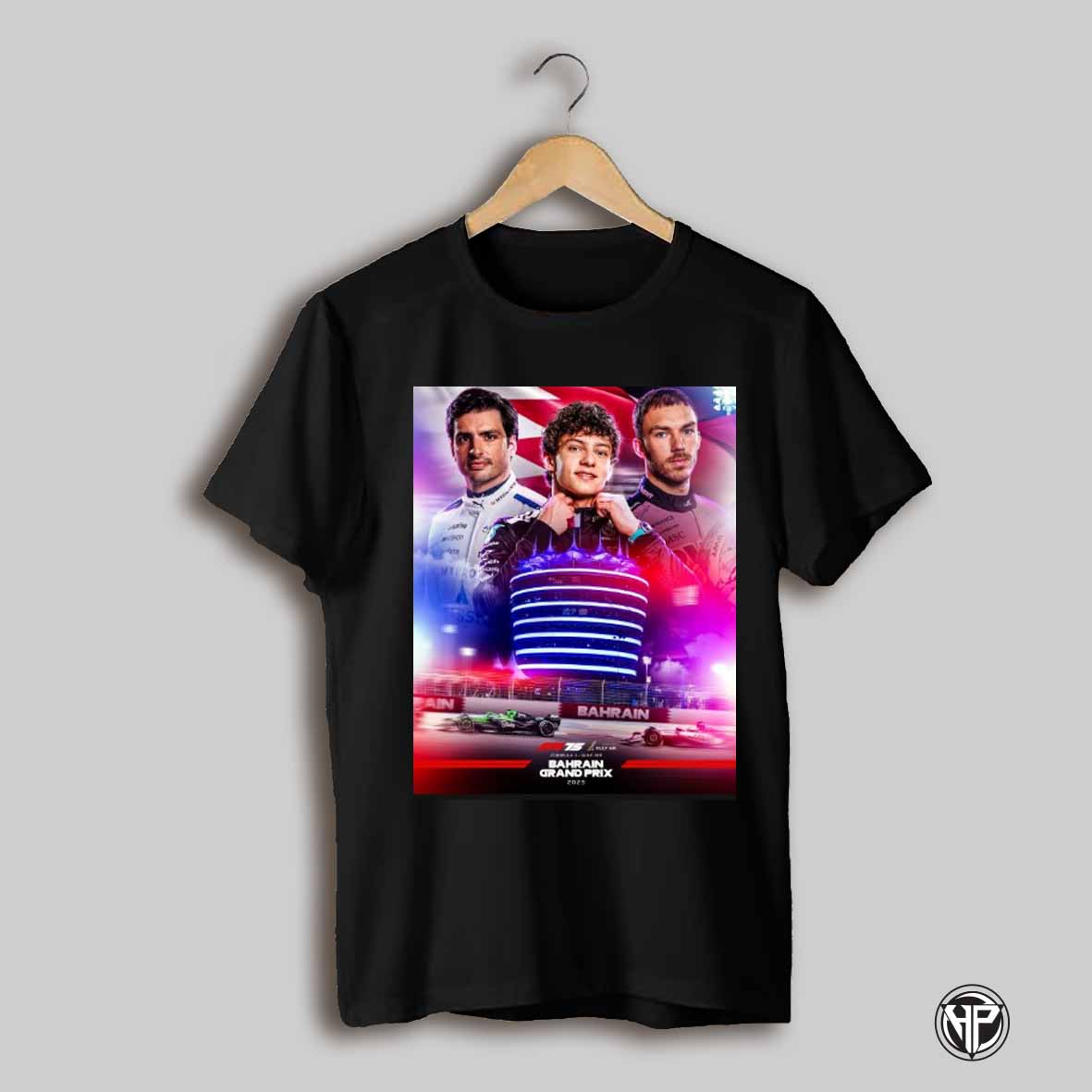 Race Week Formula 1 Gulf Air Bahrain Grand Prix 2025 Kimi Andrea Antonelli Carlos Sainz Jr T Shirt