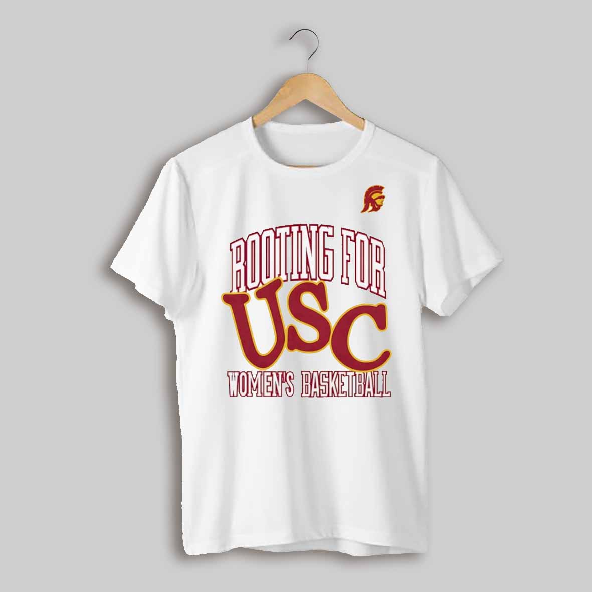 Rooting For Usc Trojans Womens Basketball Shirt
