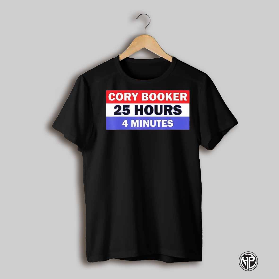 Senator Cory Booker 25 Hours 4 Minutes Shirt