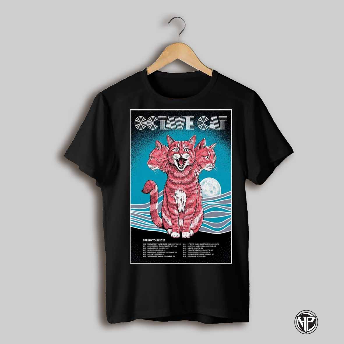 Spring Tour 2025 Octave Cat Poster T Shirt