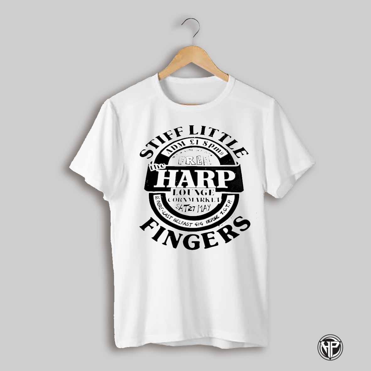 Stiff Little Fingers The Harp Lounge Cornmarket Shirt