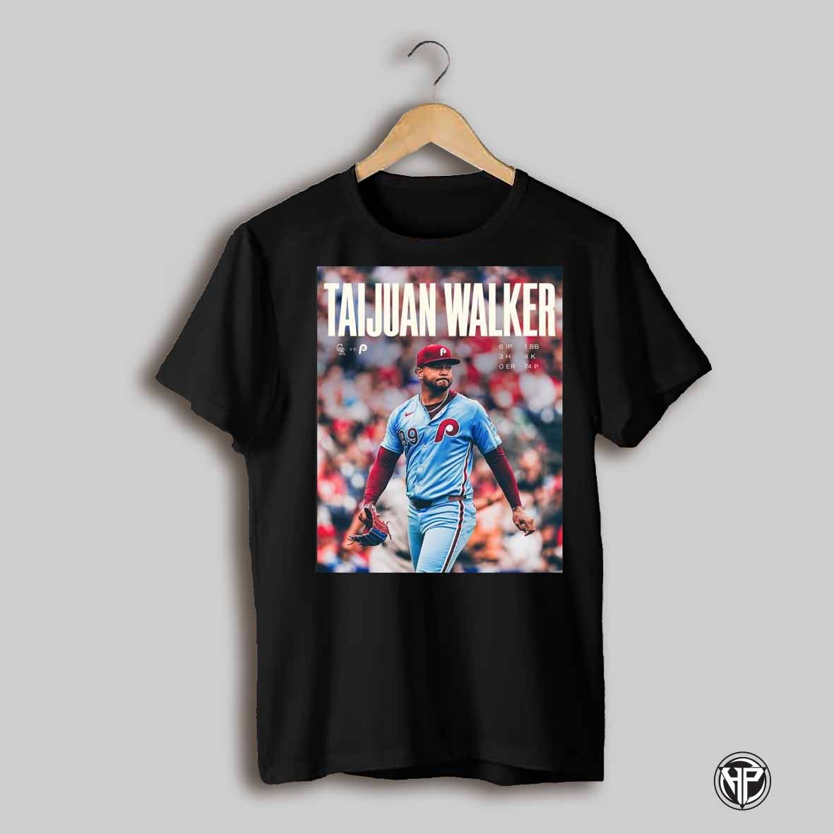 Taijuan Walker Six Scoreless From Tai Philadelphia Phillies Vs Colorado Rockies April 3 2025 Mlb T Shirt