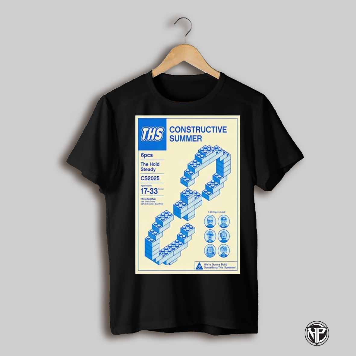 The Hold Steady Constructive Summer 2025 Poster Shirt