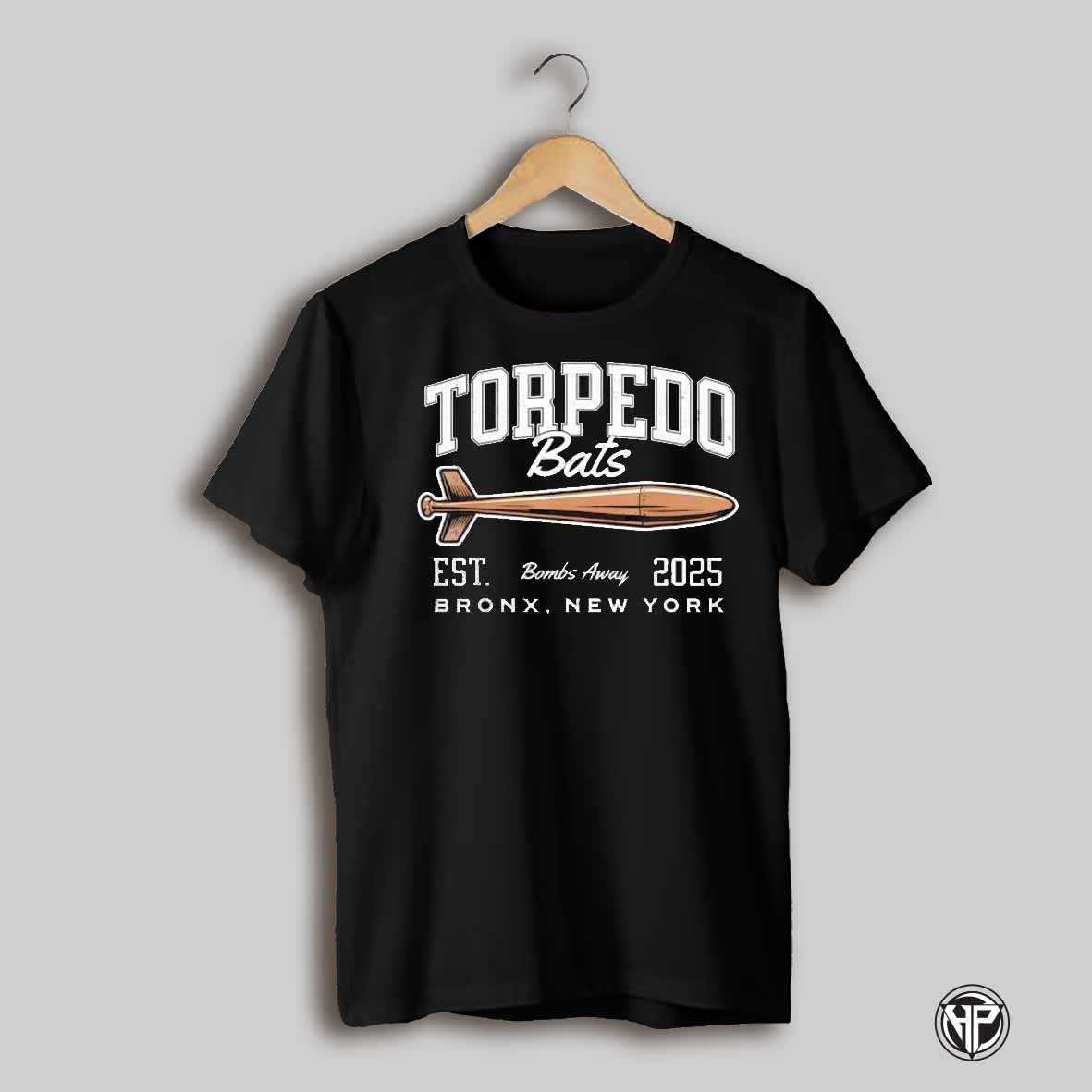 Torpedo Bats Est 2025 Bombs Away Bronx New York Shirt