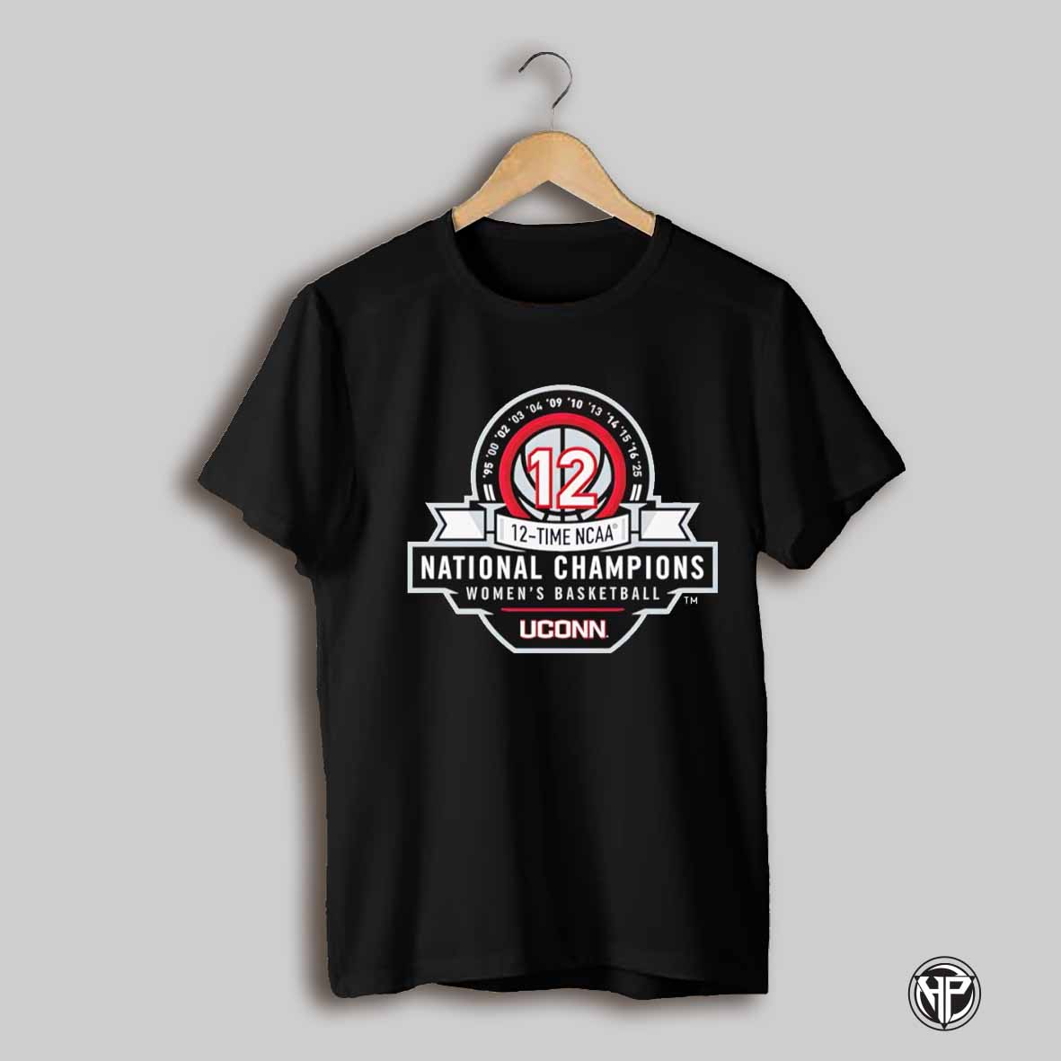 Uconn Womens Basketball National Champions Badge Shirt