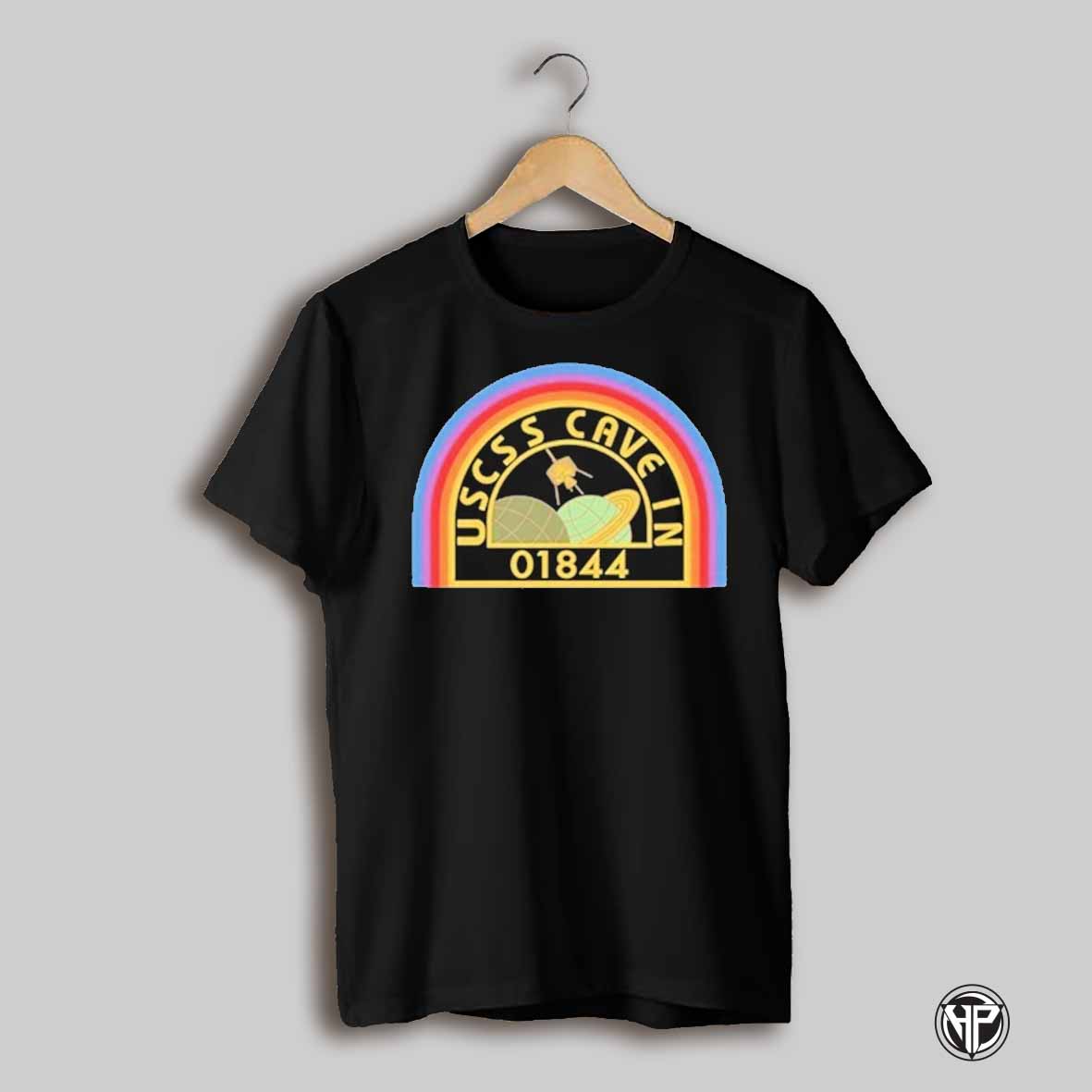 Uscss Cave In Black T Shirt