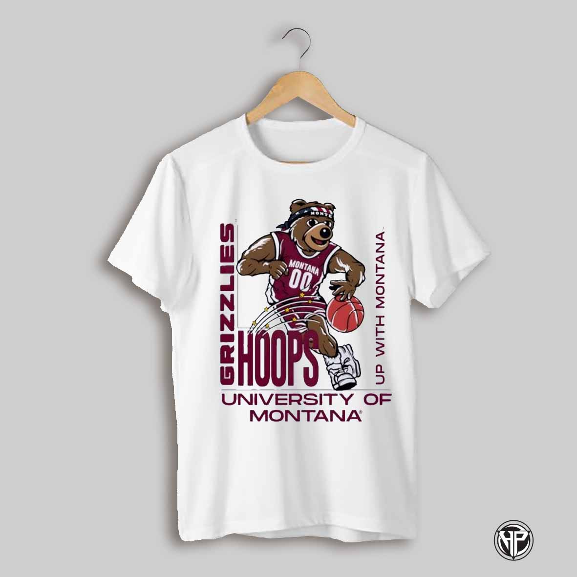 University Of Montana Grizzlies Hoops Up With Montana Shirt