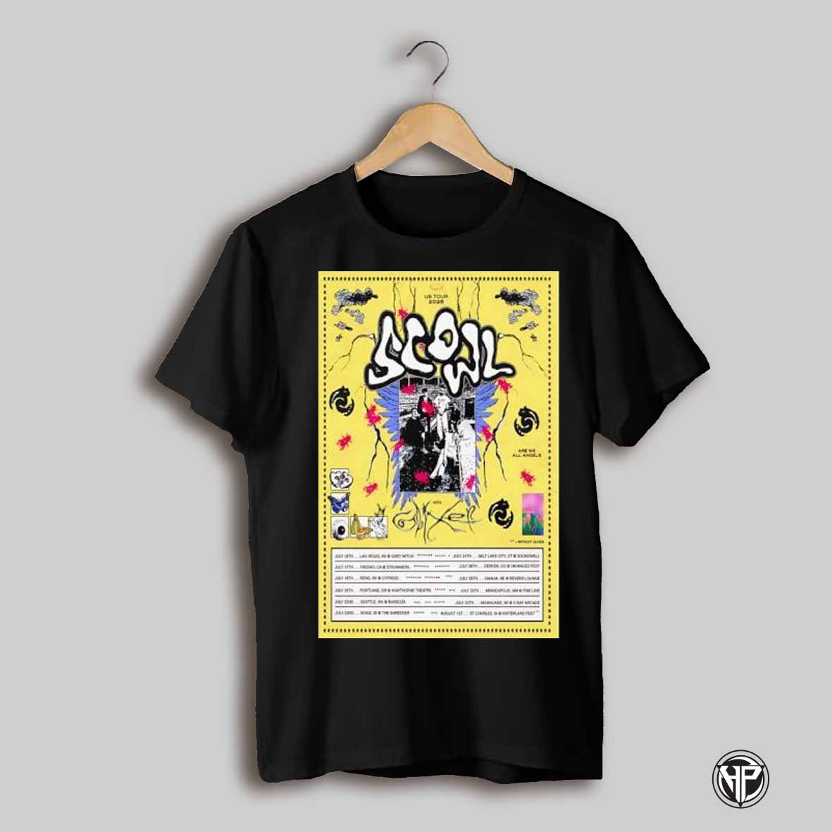 Us Tour 2025 Scowl Poster Shirt