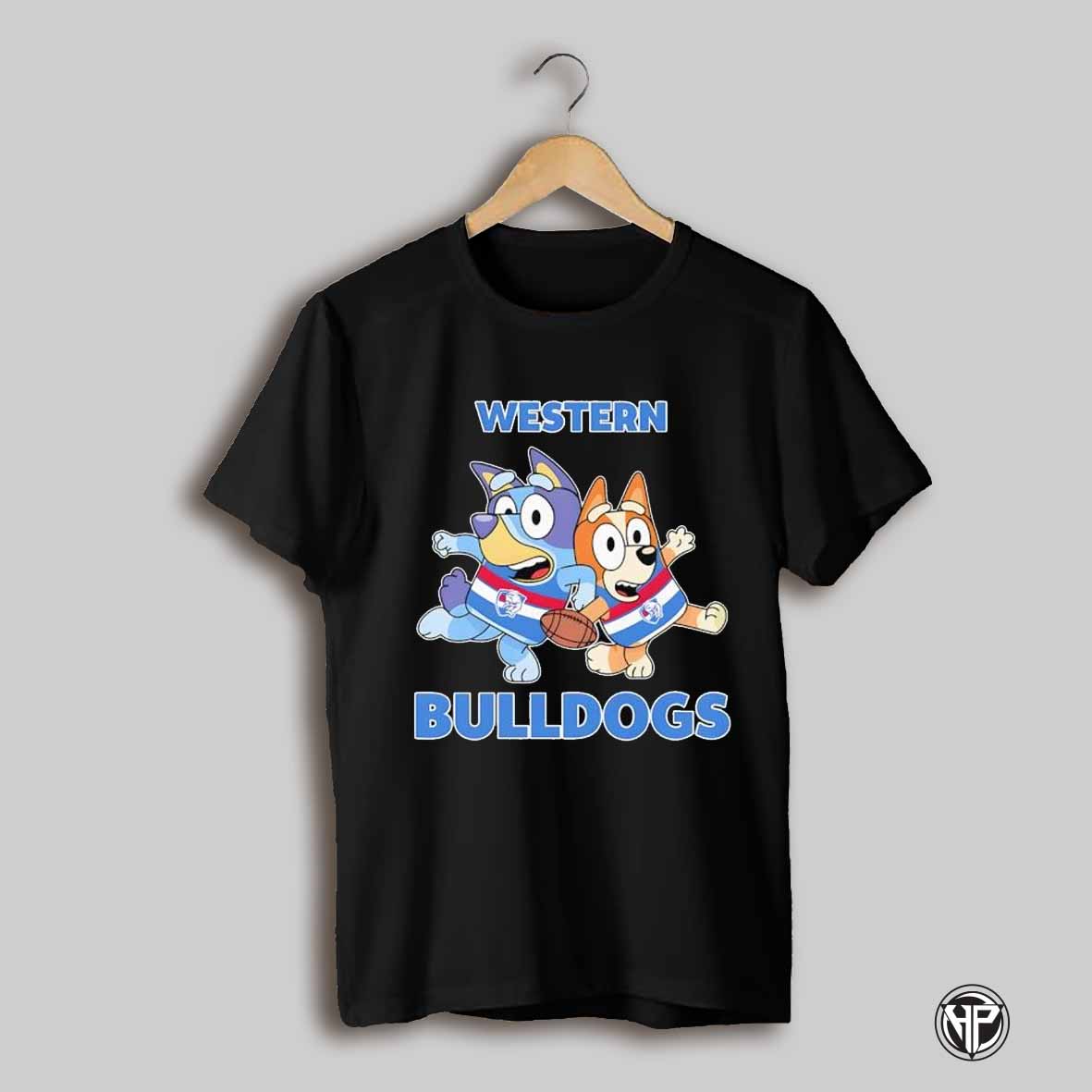 Western Bulldogs Bluey Afl Mighty West Shirt