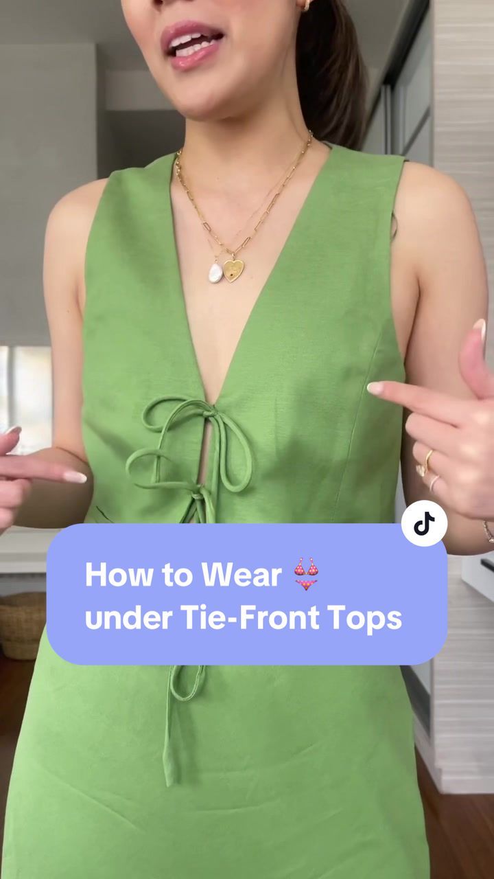 empowering your unique style a guide to wearing front tie tops with confidence