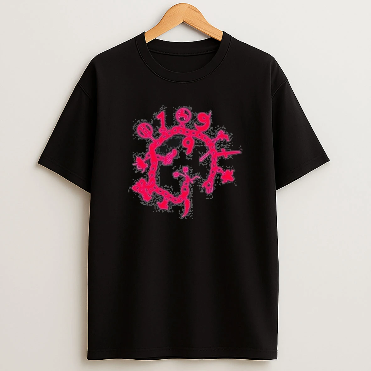 01099 Limitiertes Pink Chain Shirts