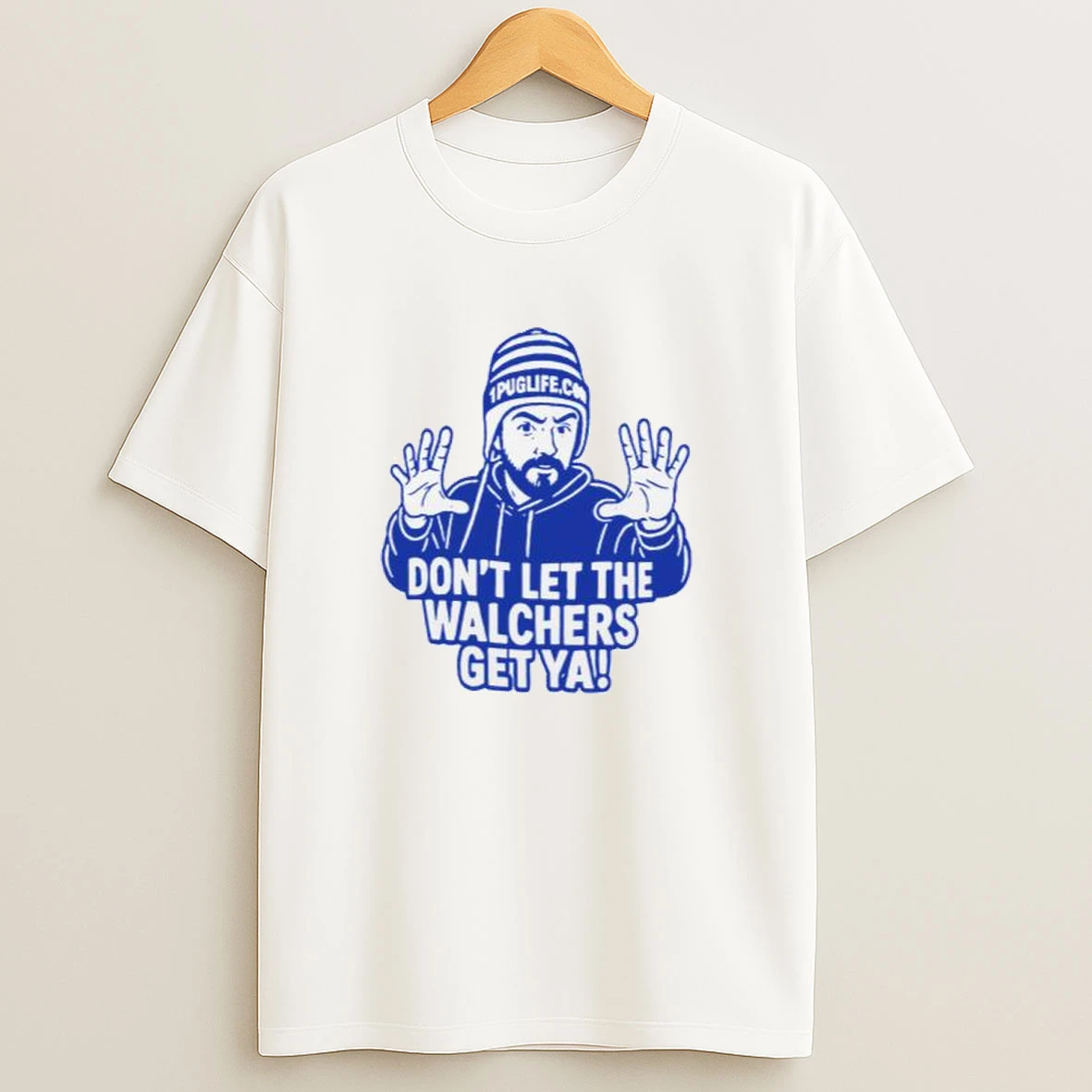 1puglife Ninja Dont Let The Walchers Get Ya Men Shirts