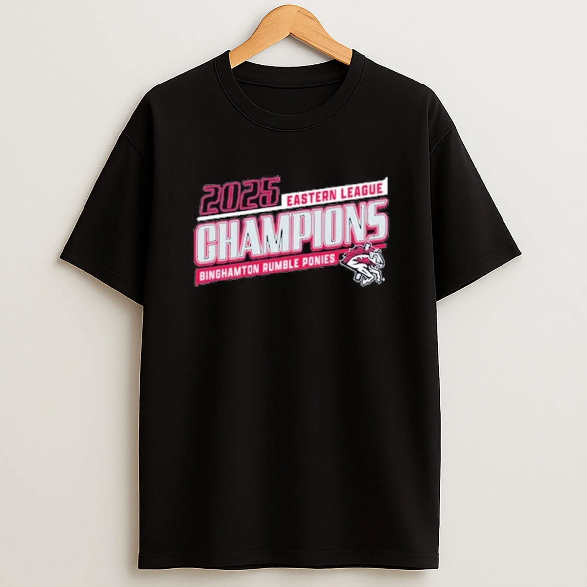 2025 Eastern League Championship Binghamton Rumble Ponies Shirts