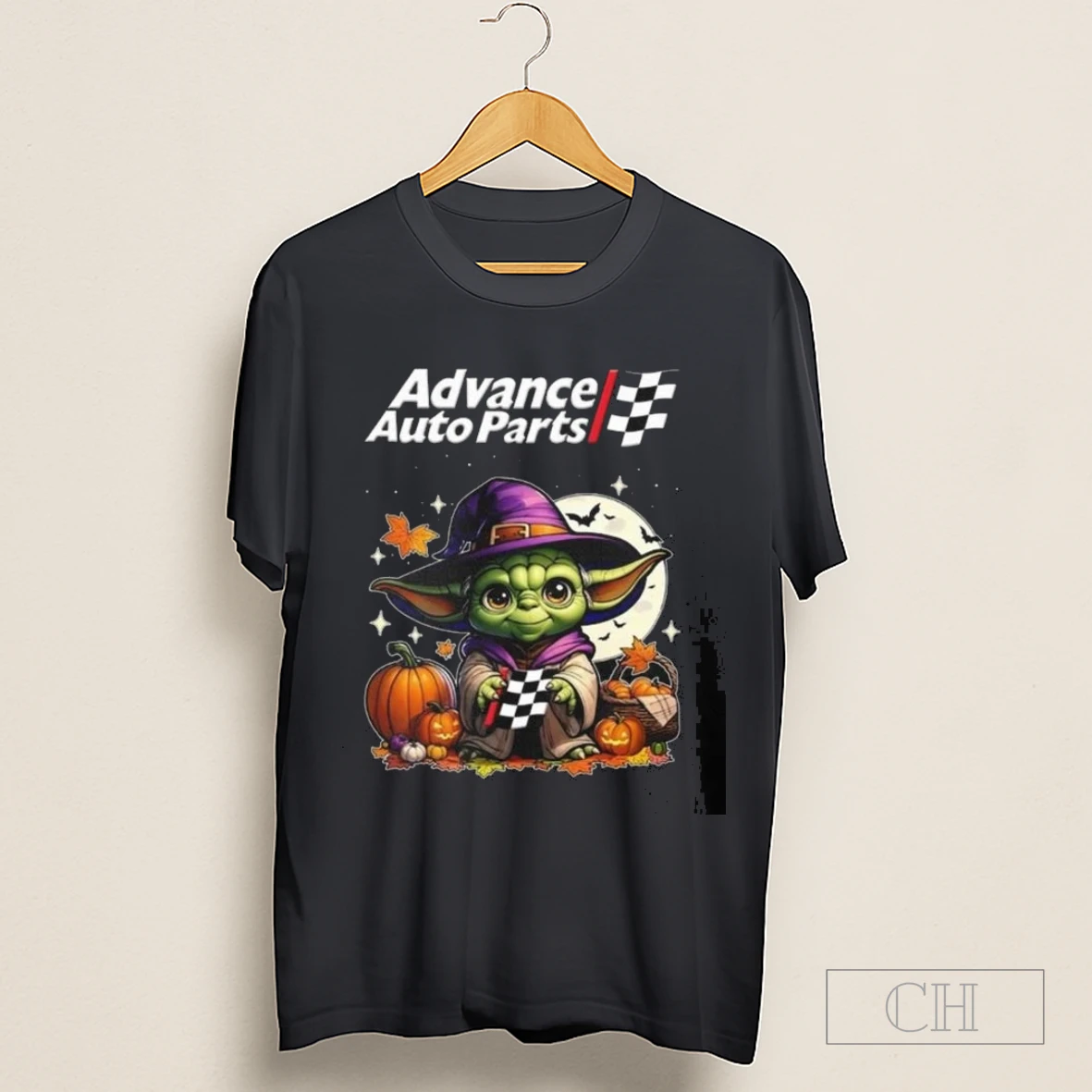 Advance Auto Parts X Baby Yoda Witch Halloween 2025 Shirt