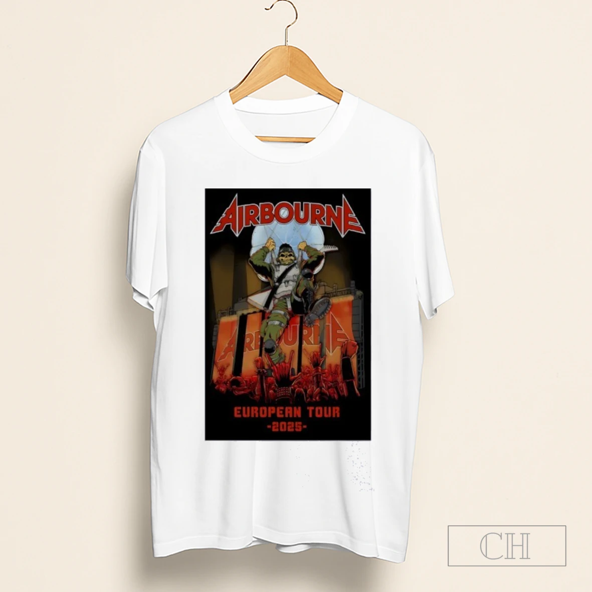 Airbourne Summer Tour 2025 Shirt