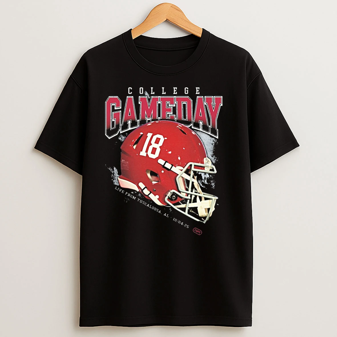 Alabama Crimson Tide College Gameday Alabama Live From Tuscaloosa Al 10 04 2025 Shirts