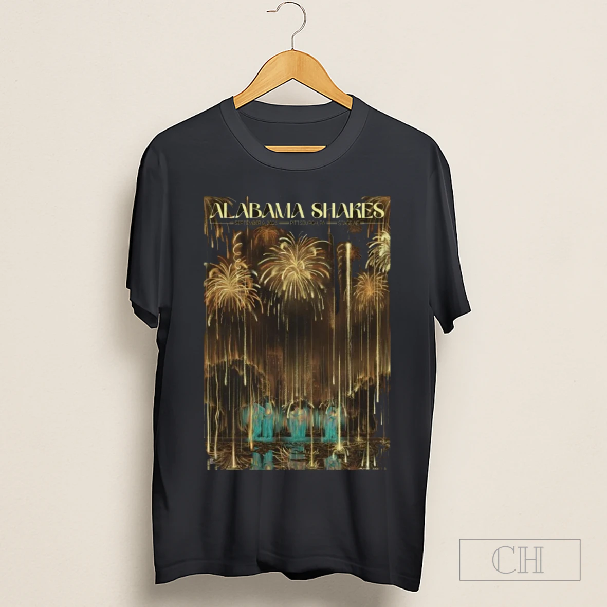 Alabama Shakes 9 9 2025 Stage Ae In Pittsburgh Pa Shirt