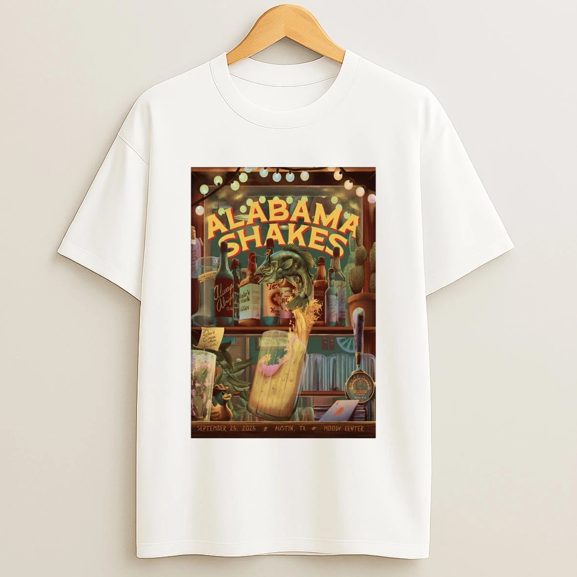 Alabama Shakes Moody Center In Austin Tx September 25 2025 Shirts