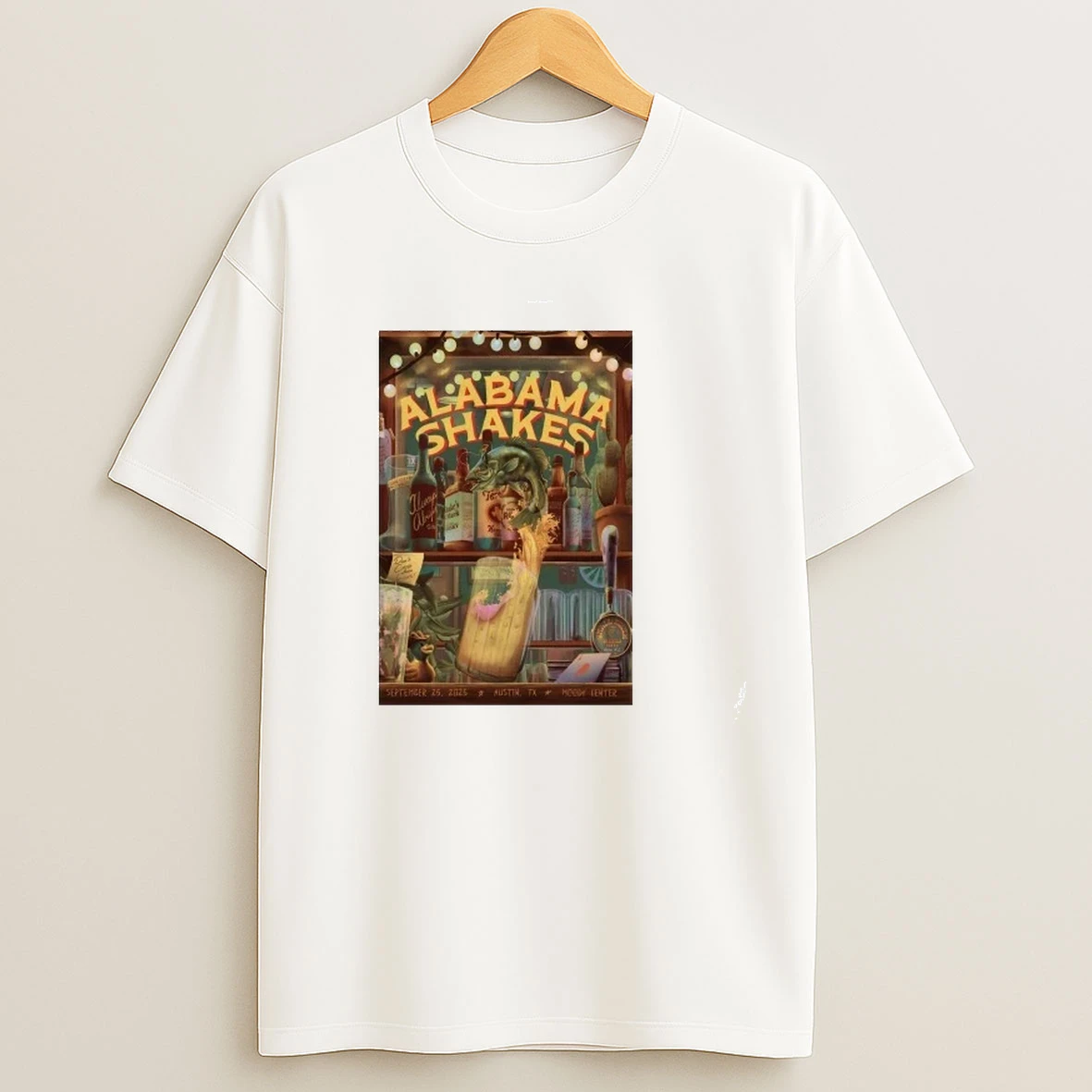 Alabama Shakes Sep 25 2025 Moody Center In Austin Tx Shirts