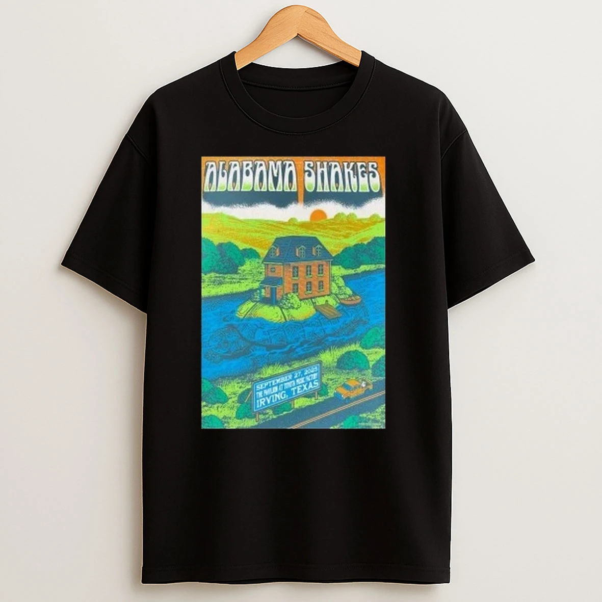 Alabama Shakes Sept 27 2025 Toyota Music Factory Irving Tx Shirts
