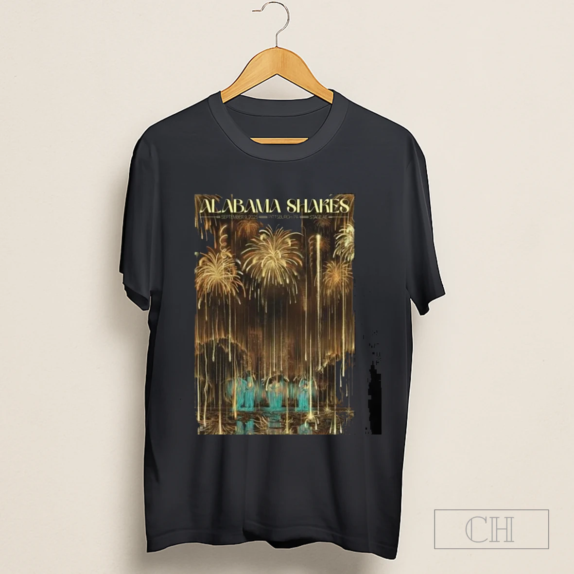 Alabama Shakes Sept 9 2025 Pittsburgh Pa Concert Shirt