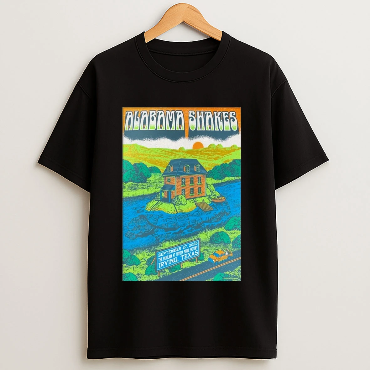 Alabama Shakes September 27 2025 Toyota Music Factory Irving Tx Shirts