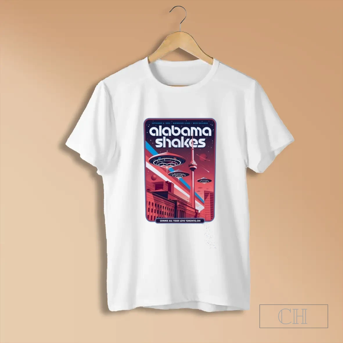 Alabama Shakes September 6th 2025 Gimme All Your Love Toronto On Tour T Shirt