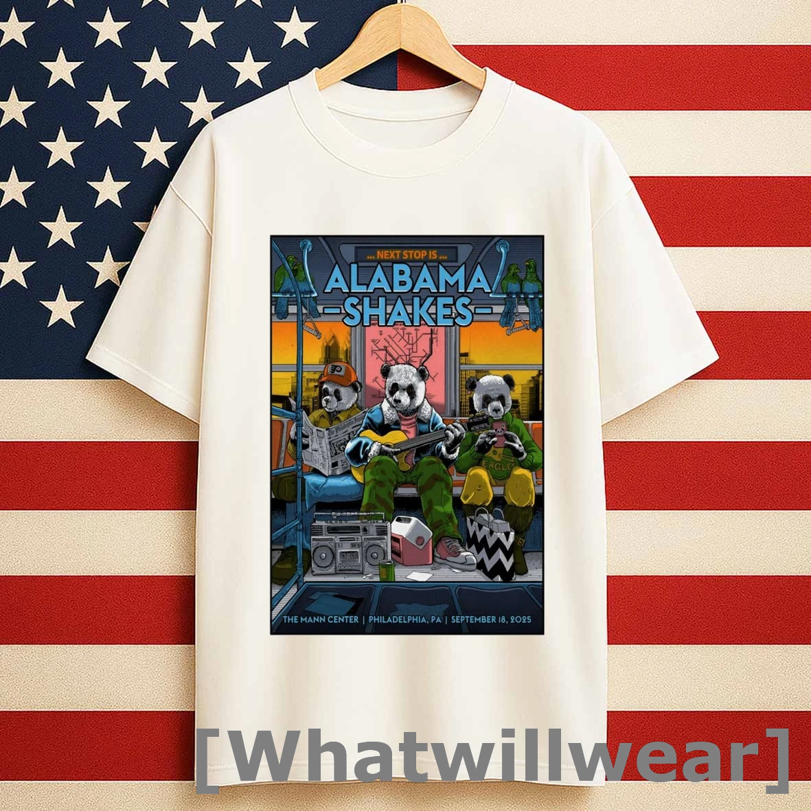 Alabama Shakes The Mann Center In Philadelphia Pa September 18 2025 Shirts