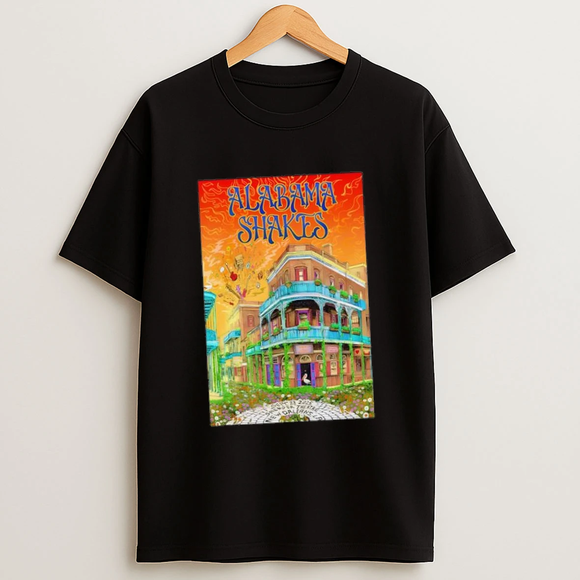 Alabama Shakes At The Saenger Theatre New Orleans Sep 23 2025 Shirts