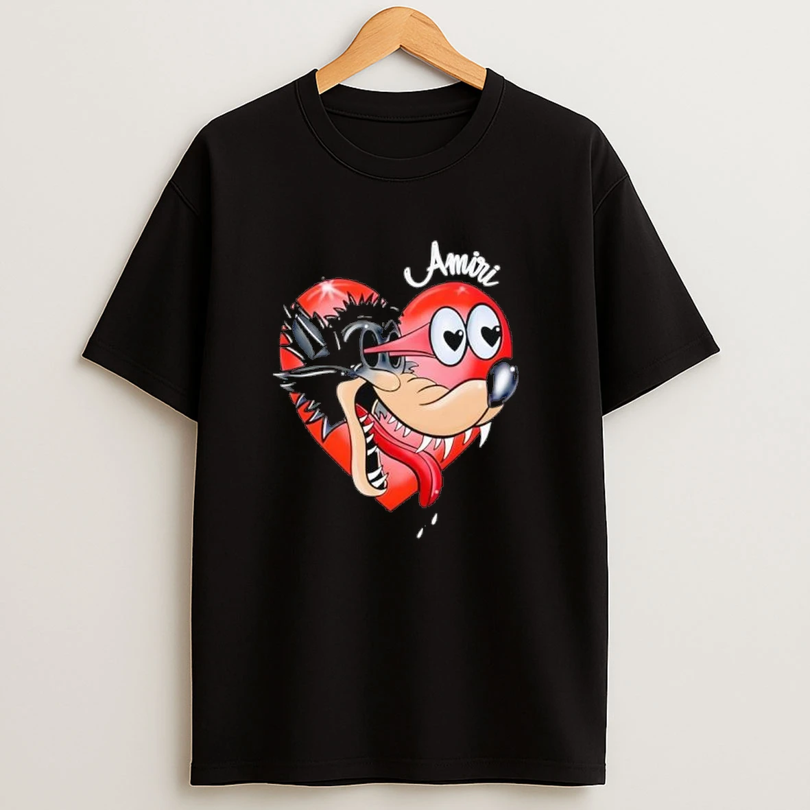 Amiri Hopeless Romantic Graphic Shirts