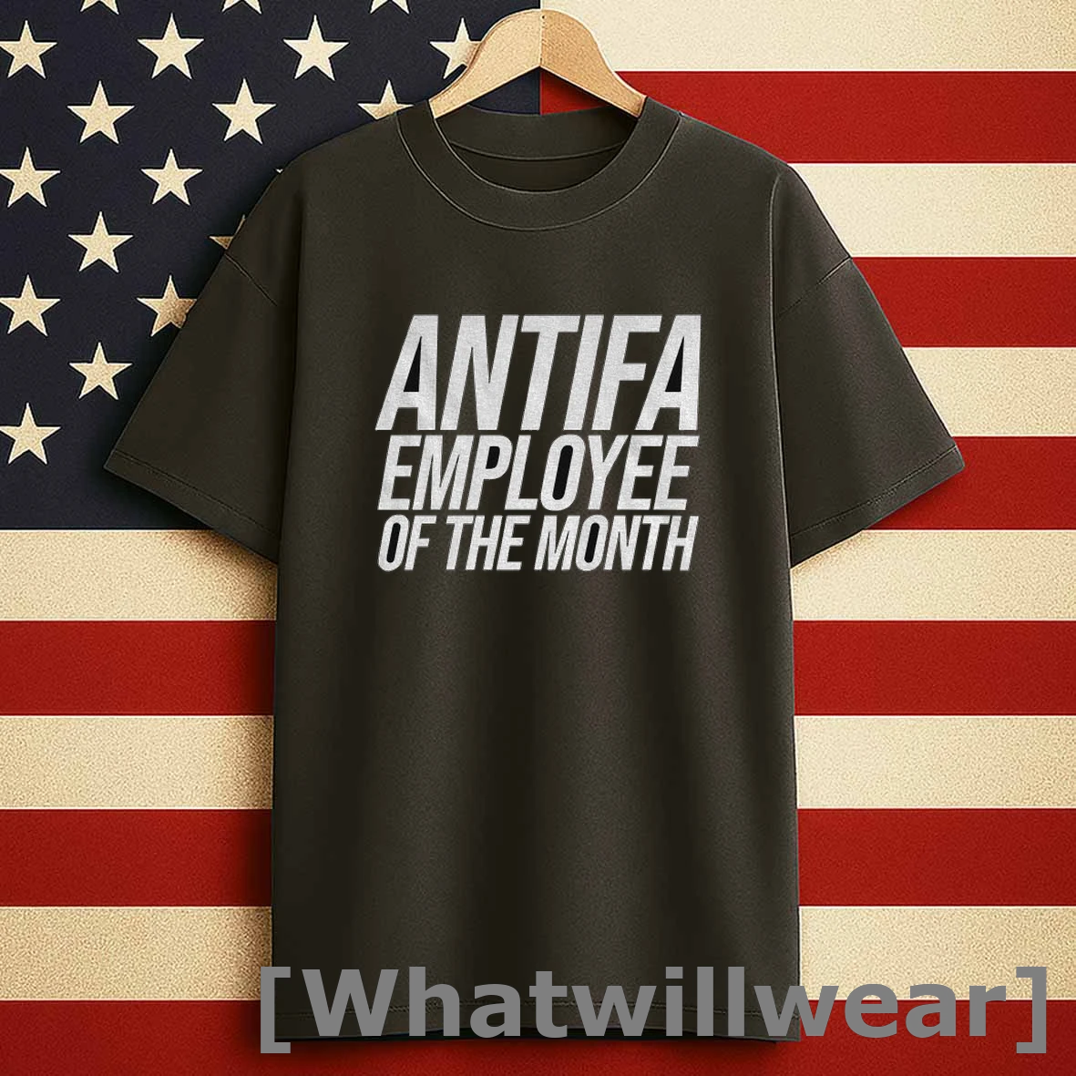 Antifa Employee Of The Month Shirts