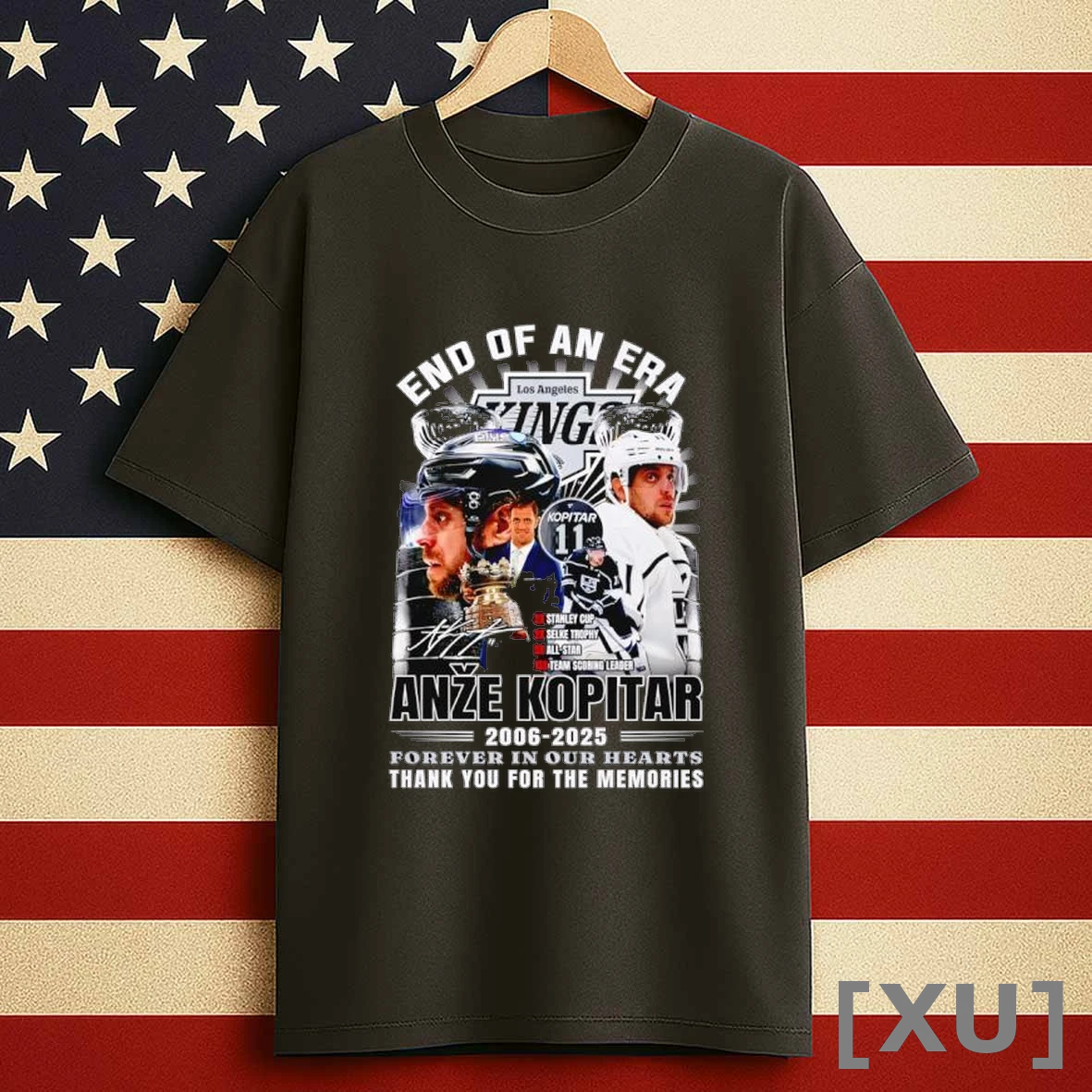 Anze Kopitar Los Angeles Dodgers End Of An Era 2006 2025 Thank You For The Memories Shirts