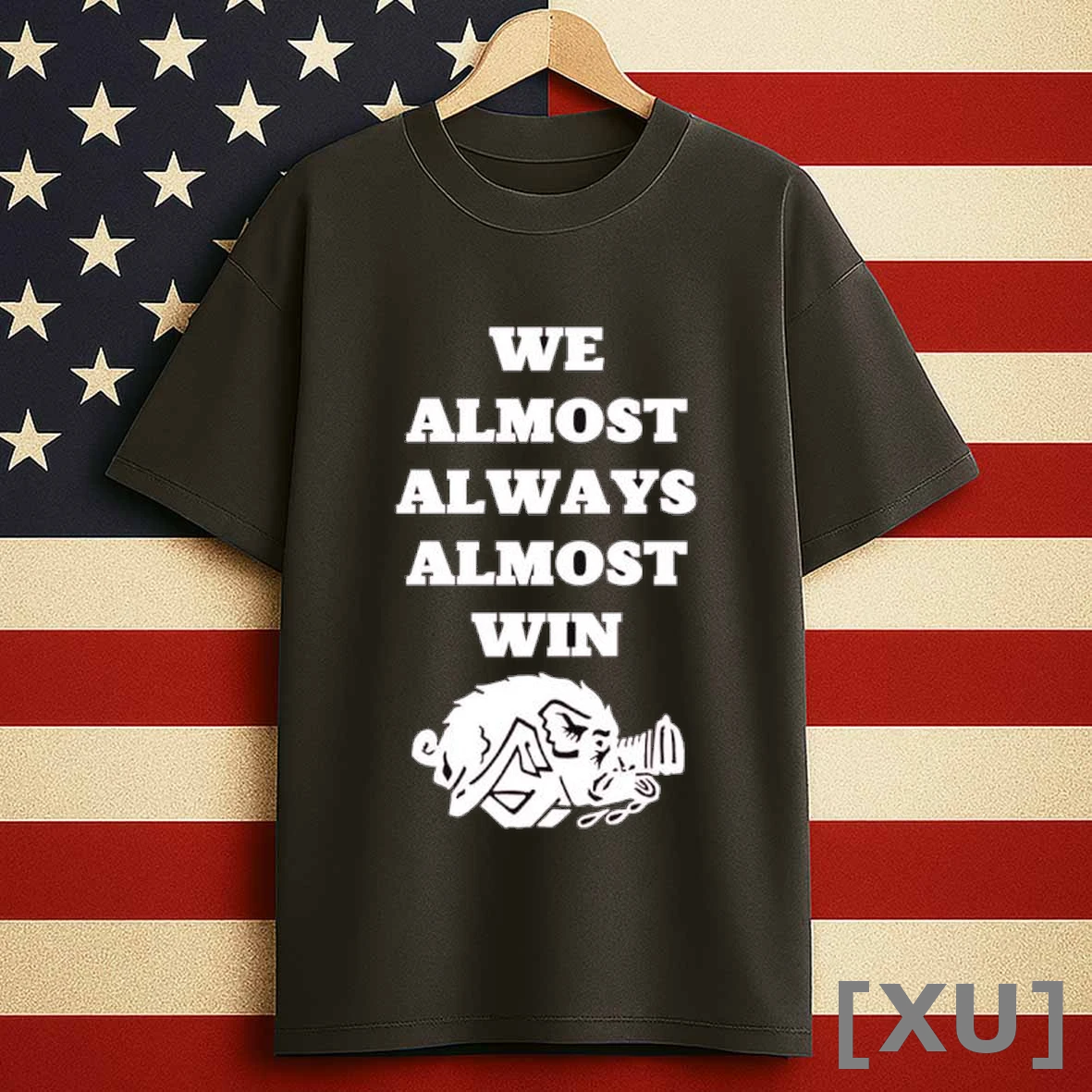 Arkansas Razorbacks We Almost Always Almost Win Shirts