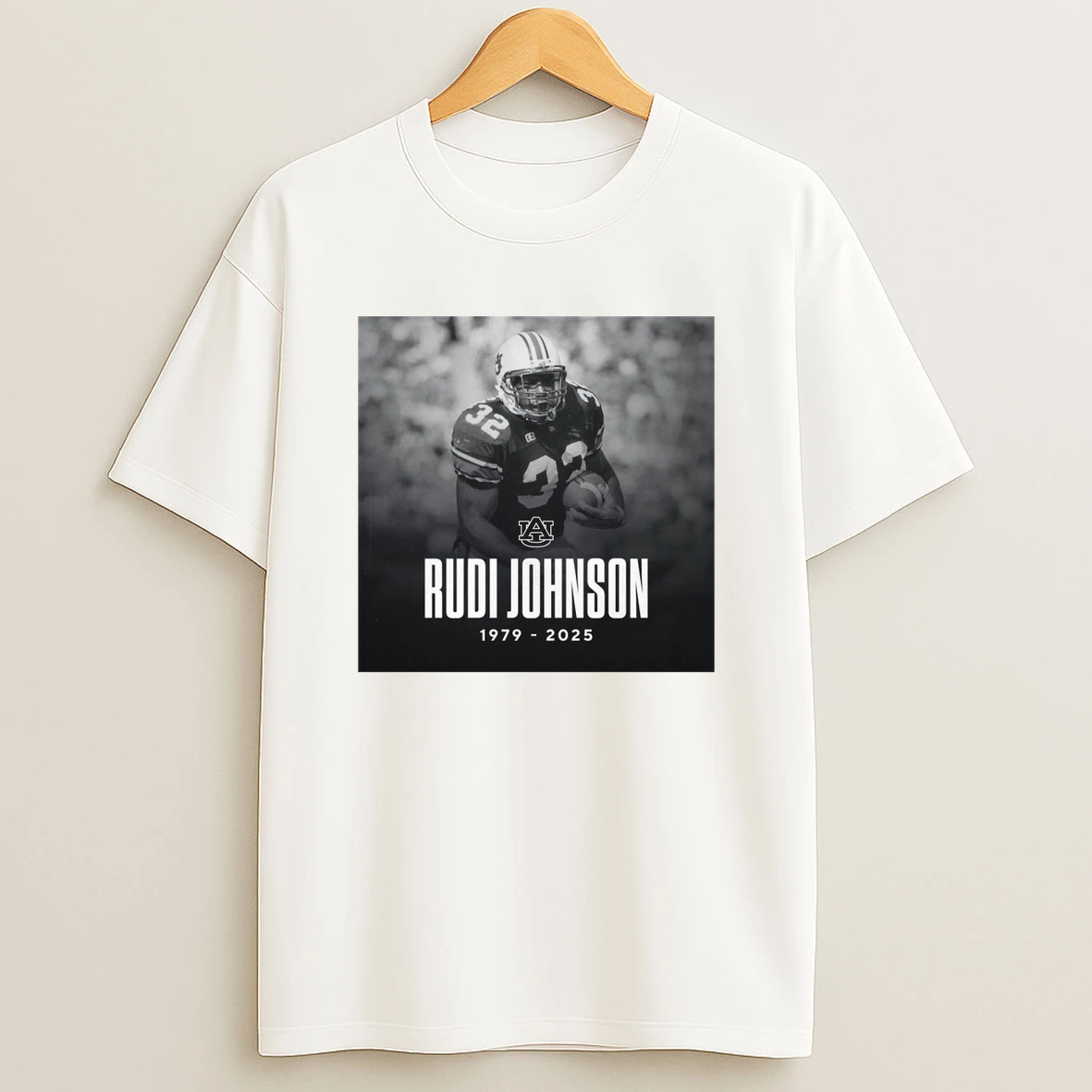 Auburn Football Mourn The Loss Of 2000 Sec Player Of The Year Rudi Johnson 1979 2025 Shirts