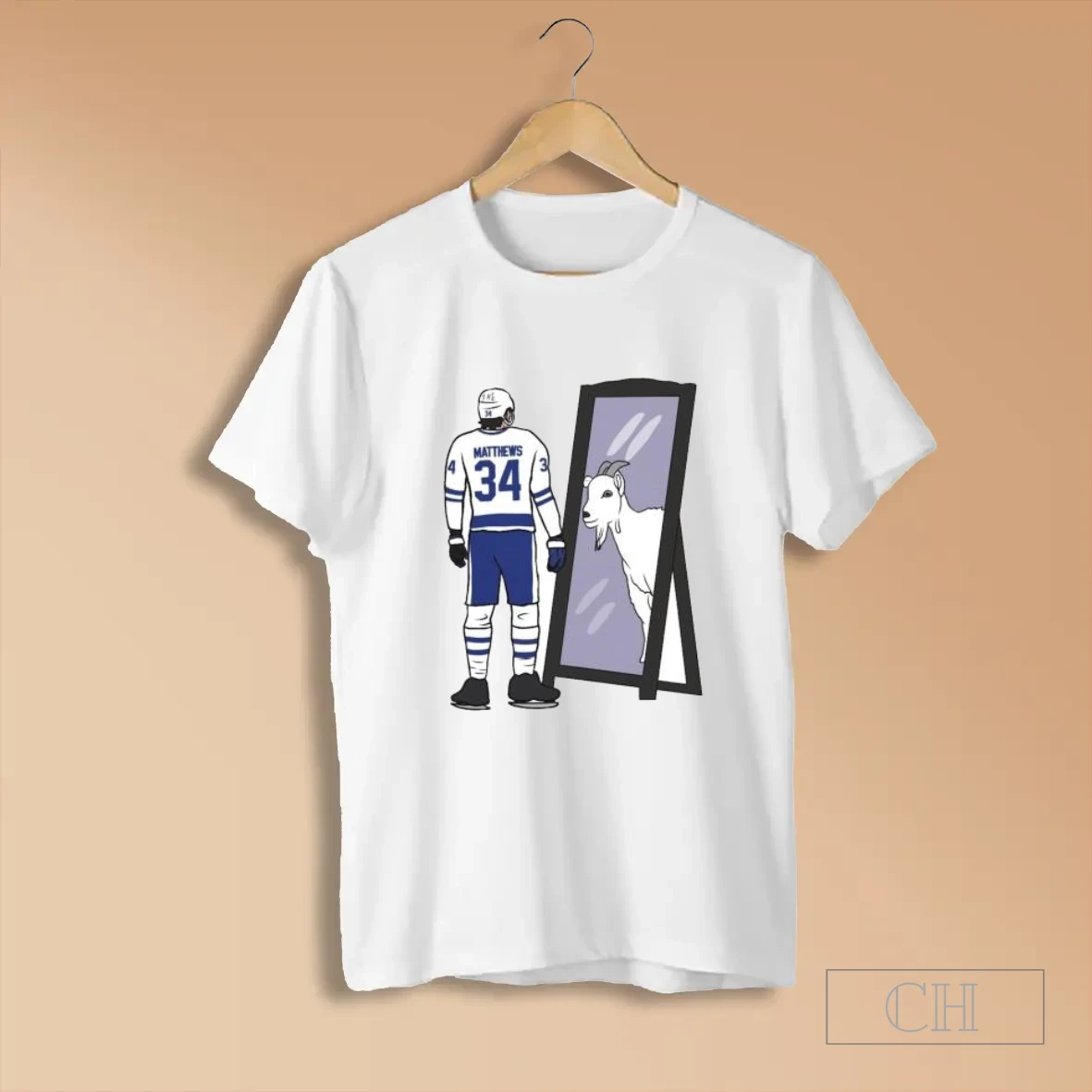 Auston Matthews Mirror Goat T Shirt