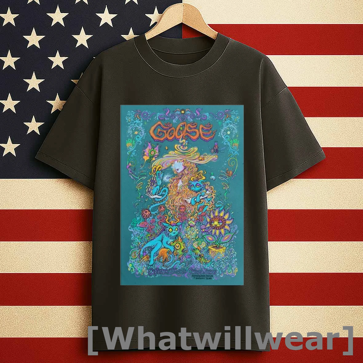 B2vjghqt Goose Huntington Bank Pavilion At Northerly Island In Chicago Il September 20 2025 Shirts