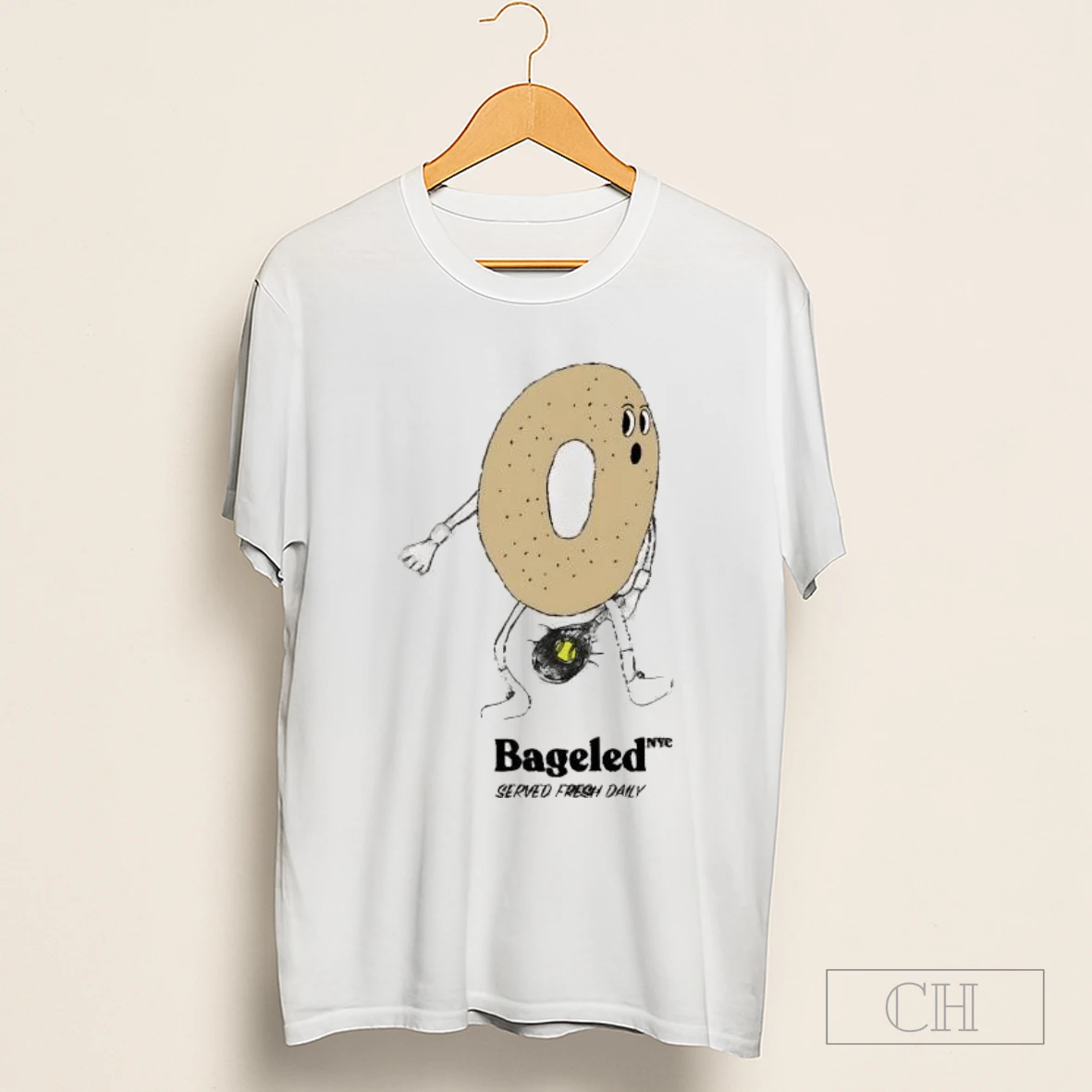 Bagel Nyc Served Fresh Daily Shirt