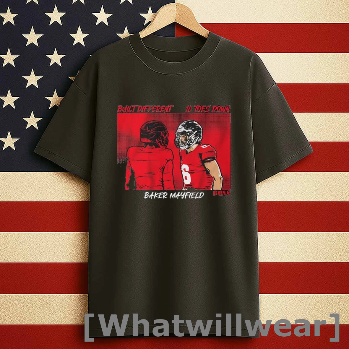 Baker Mayfield Built Different Shirts