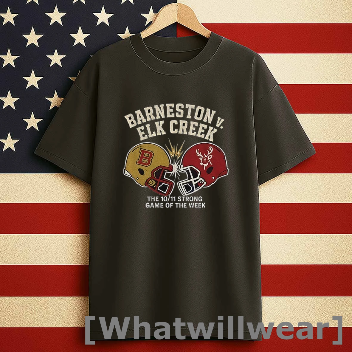 Barneston Vs Elk Creek Football The 10 11 Strong Game Of The Week Shirts