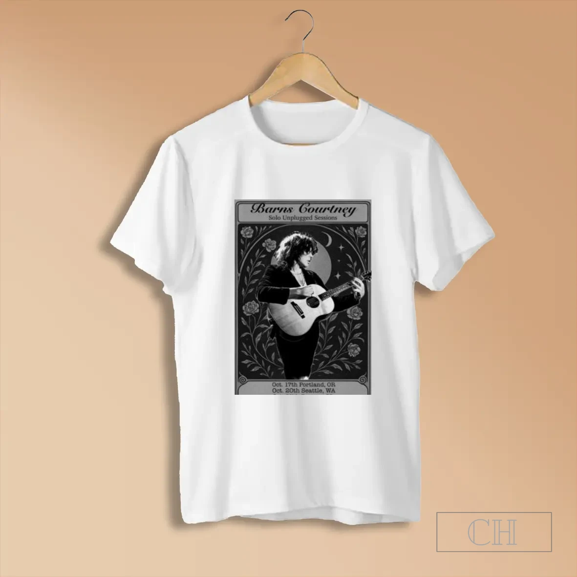 Barns Courtney Solo Unplugged Sessions October 2025 Tour T Shirt