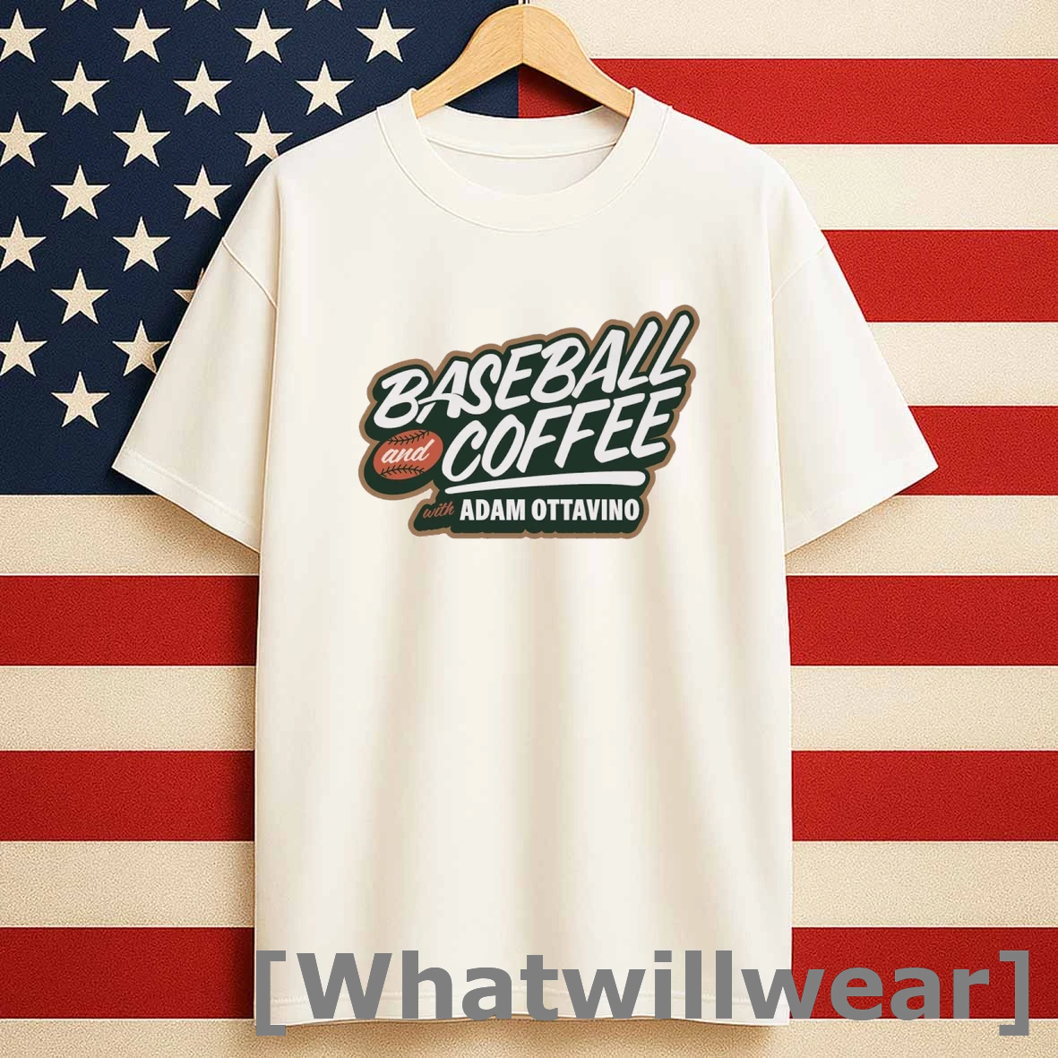 Baseball And Coffee With Adam Ottavino Mlb 2025 Logo Shirts