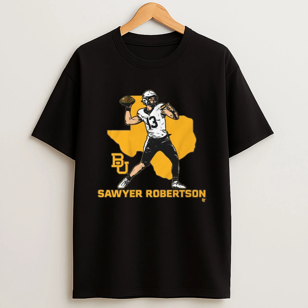 Baylor Bears Football Ncaa Sawyer Robertson State Star Painting Shirts