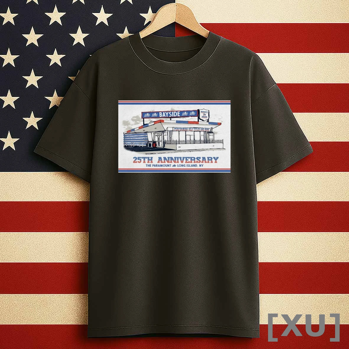 Bayside 25th Anniversary The Errors Tour September 26 2025 The Paramount Long Island Ny Shirts