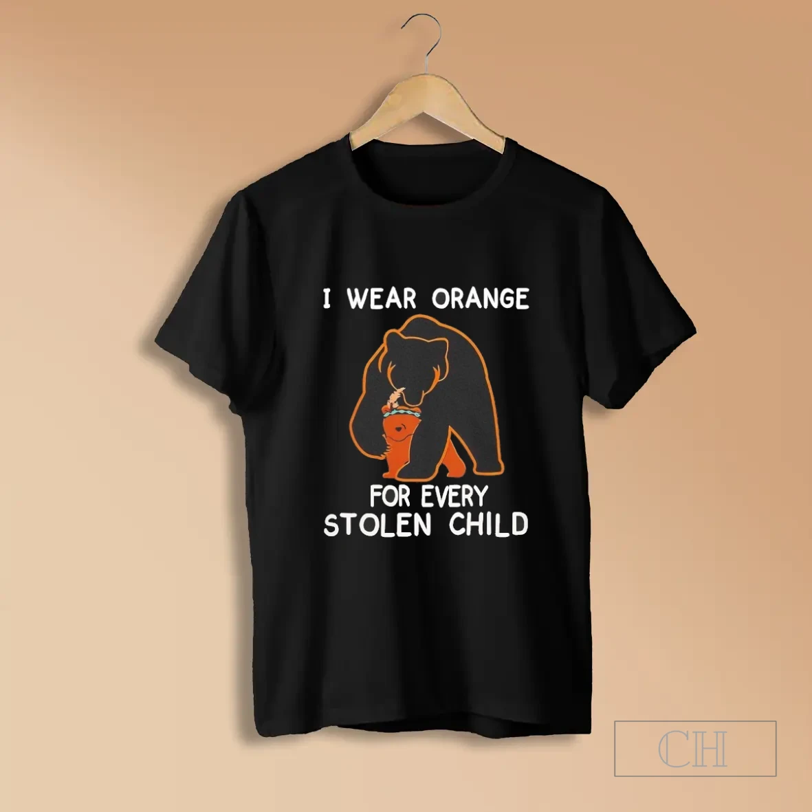 Bear And Cub I Wear Orange For Every Stolen Child Shirts