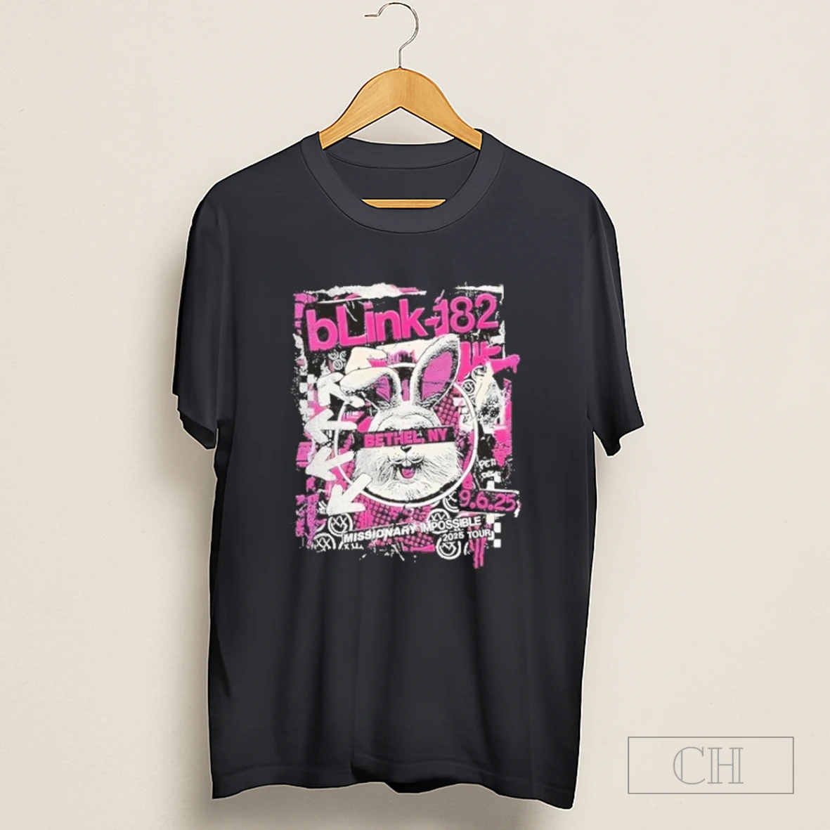 Blink 182 Bethel Ny Sept 6 2025 Shirt