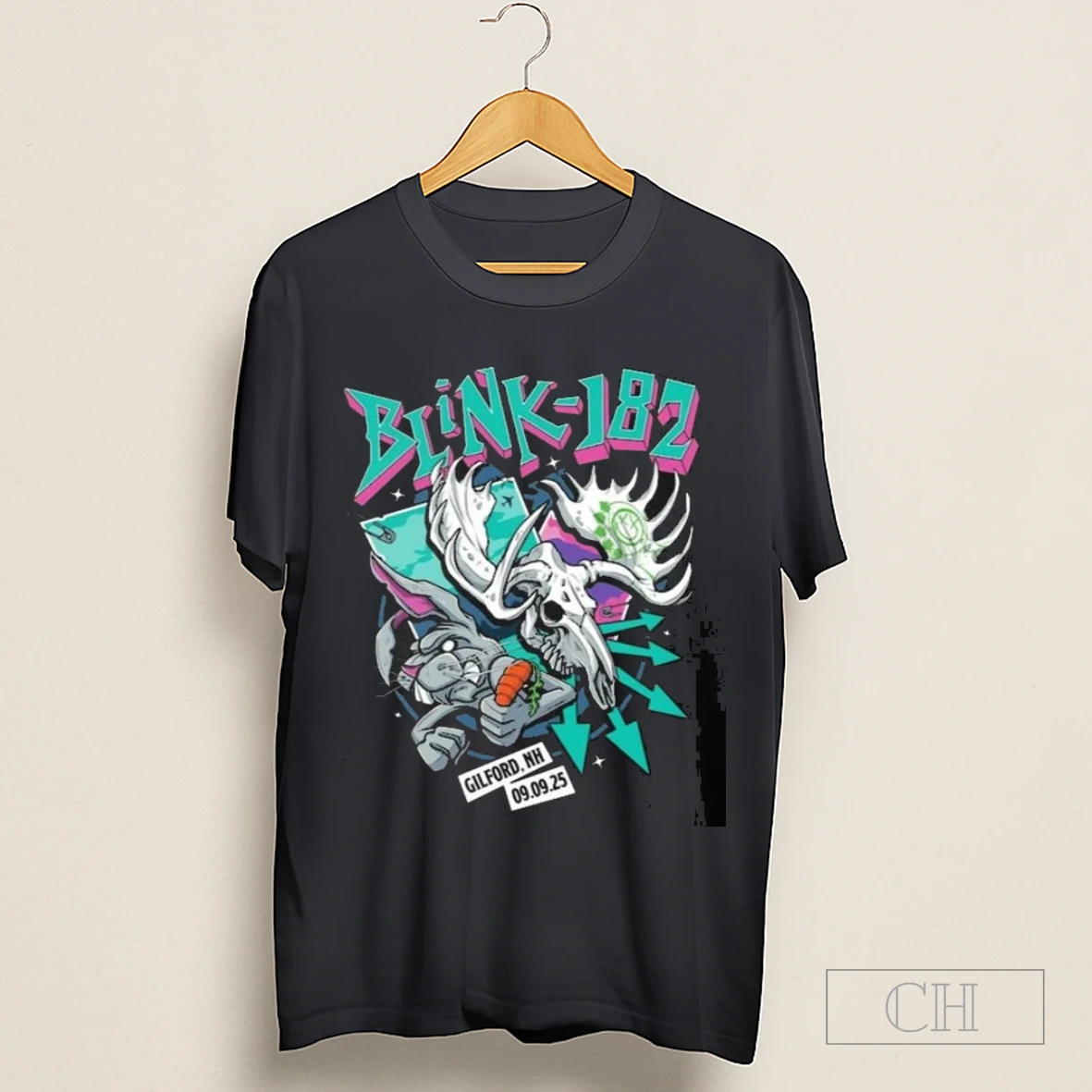 Blink 182 Gilford Nh September 9 2025 Shirt