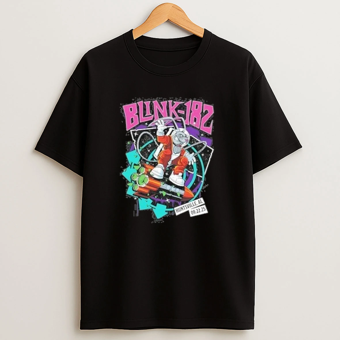 Blink 182 Huntsville 09 22 2025 Event Shirts