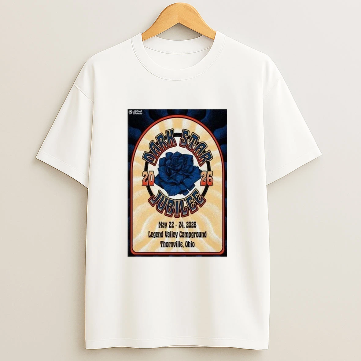 Blue Rose Dark Star Jubilee May 22 24 2026 Thornville Ohio Shirts