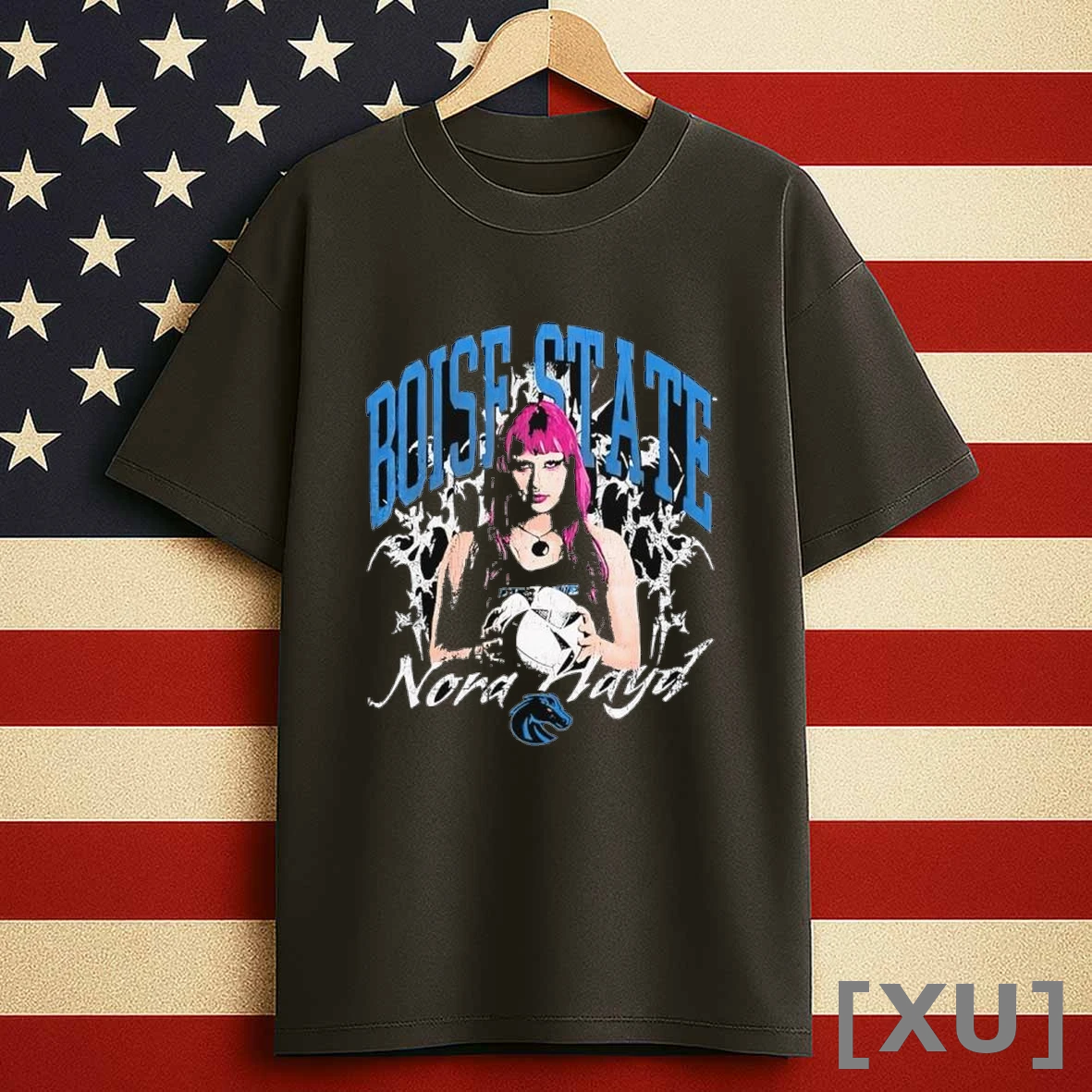 Boise State Broncos Nora Hayd Graphic Shirts