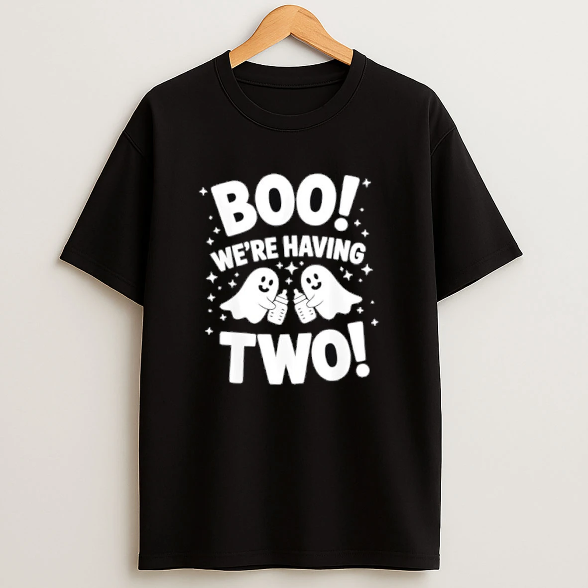 Boo Were Having Two Ghost Twins Halloween Reveal Shirts